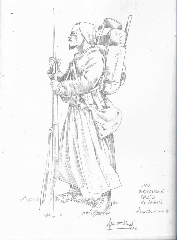 Zouave par Jean-Marc Stalner - Œuvre originale