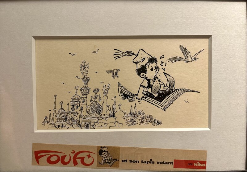 Foufi sifflotant by Kiko - Original Illustration