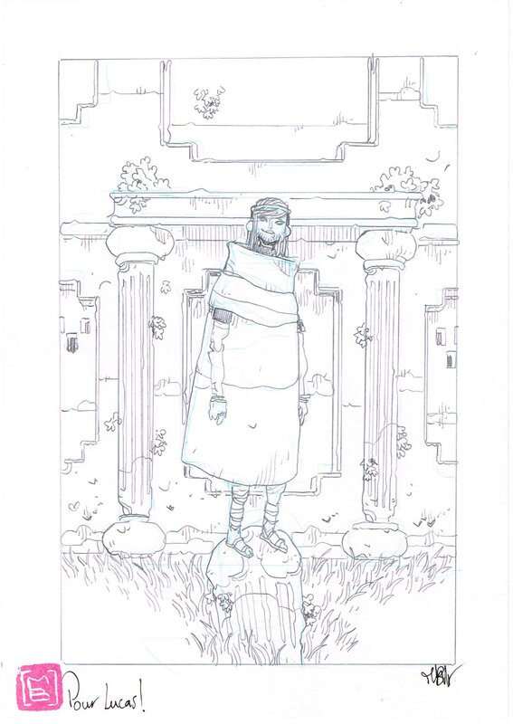 Adrastée by Mathieu Bablet - Sketch