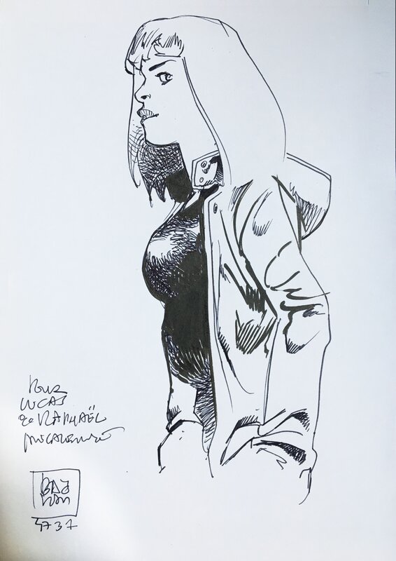 Denis Bajram, Universal War One    Kate - Dédicace