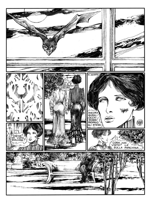For sale - Dracula by Guido Crepax - Comic Strip