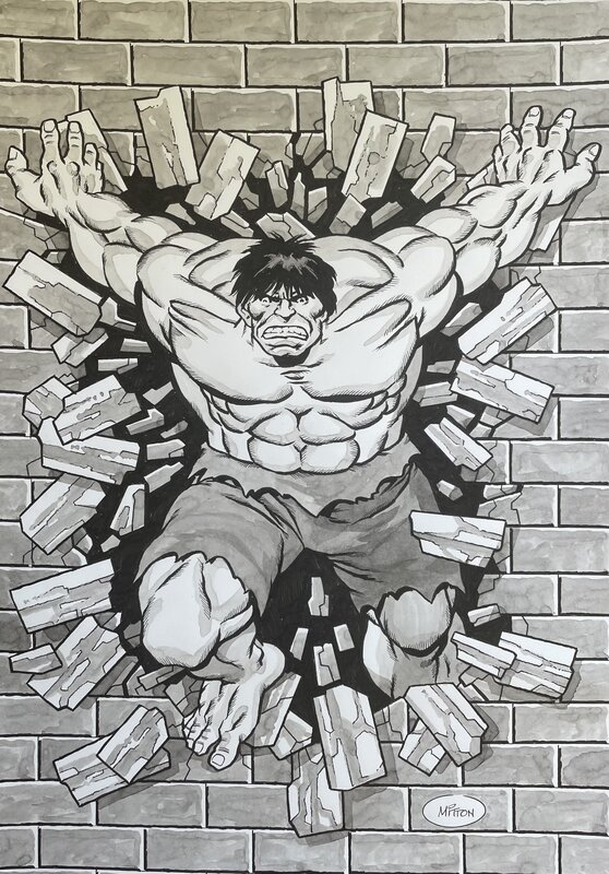 Hulk by Jean-Yves Mitton - Comic Strip