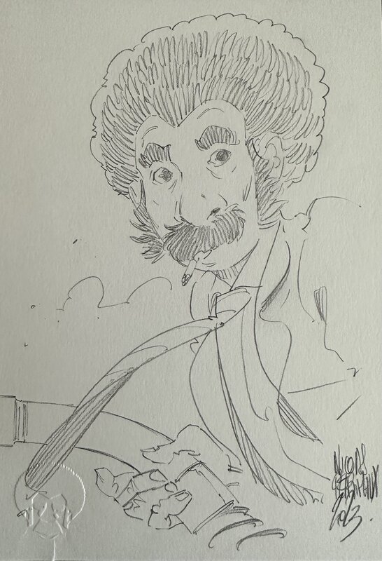 Jacques Ramirez by Nicolas Petrimaux - Sketch