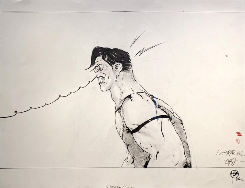 For sale - Homage to Ranxerox by Paul Pope - Comic Strip
