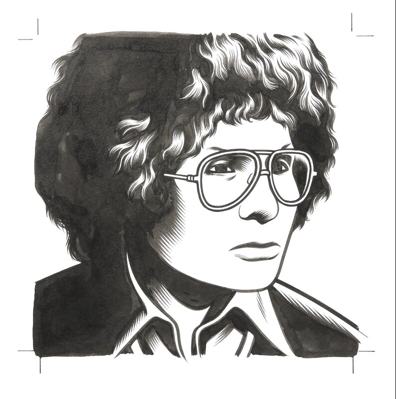 For sale - Charles Burns, The Believer, Cover #14: Dory Previn - Original Cover