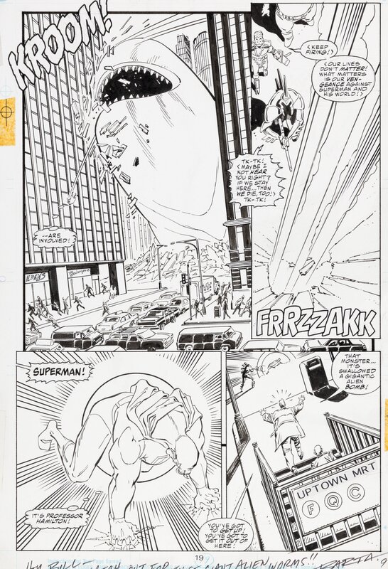 Jon Bogdanove, Hilary Barta, Superman : the Man of steel - T12 p19 - Comic Strip