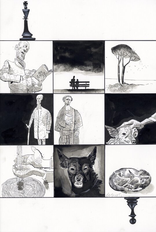 For sale - Dave McKean, Black Dog: The Dreams of Paul Nash, Page #32 - Comic Strip