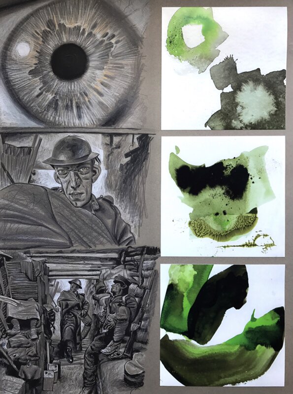 For sale - Dave McKean, Black Dog: The Dreams of Paul Nash, Page #53 - Comic Strip