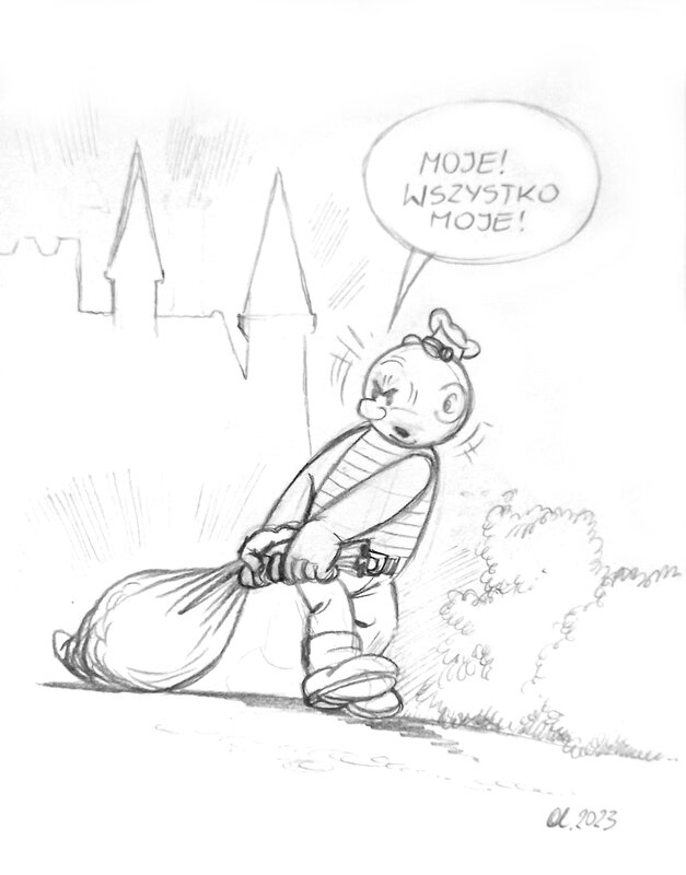Kaytek et Koko by Wojtek Olszówka, Janusz Christa - Sketch