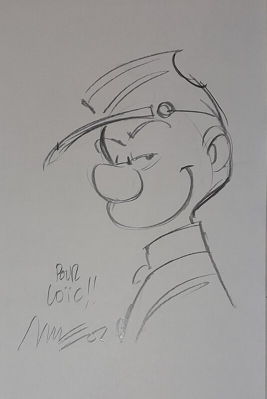 Les Tuniques Bleues by Jose Luis Munuera - Sketch