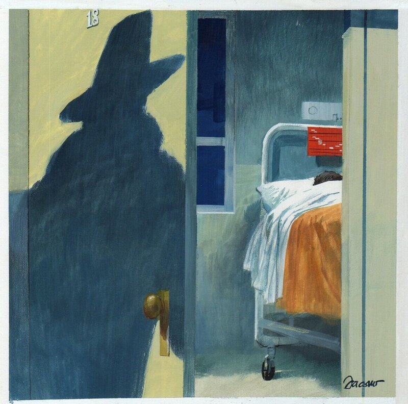 Carlo Jacono, Mignon G. Eberhart - La Stanza No. 18 / The Patient in Room 18 - Couverture originale