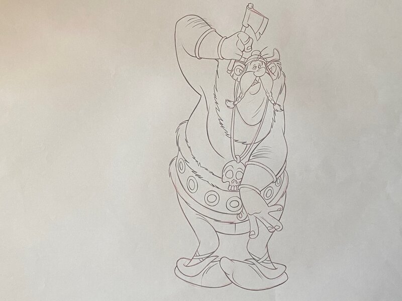 Studios Uderzo, illustration originale, 