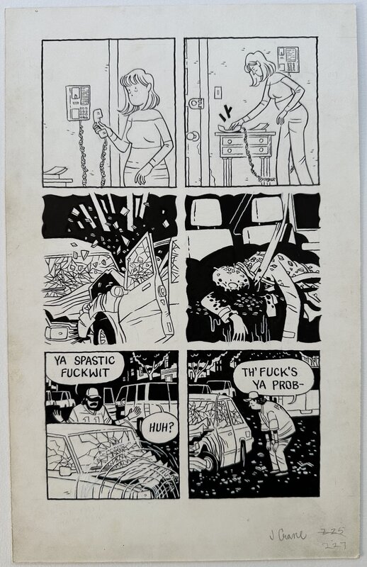 Jordan Crane, Keeping Two - p227 - Don't Hang Up - Comic Strip