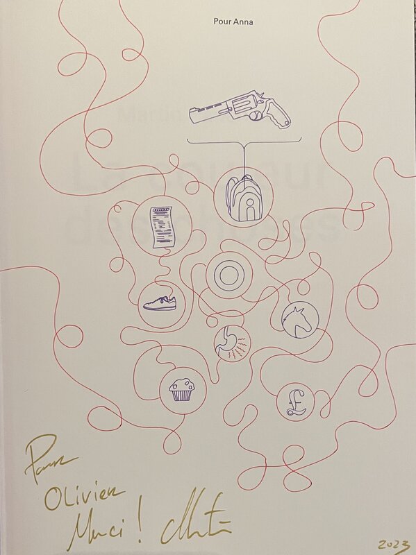 Dédicace 'mécanique' de Panchaud - Dédicace