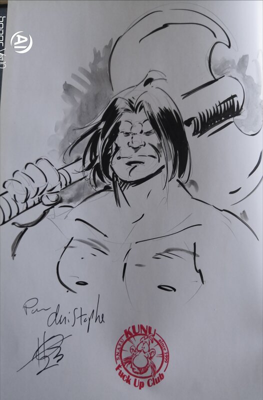 Kran by Eric Hérenguel - Sketch