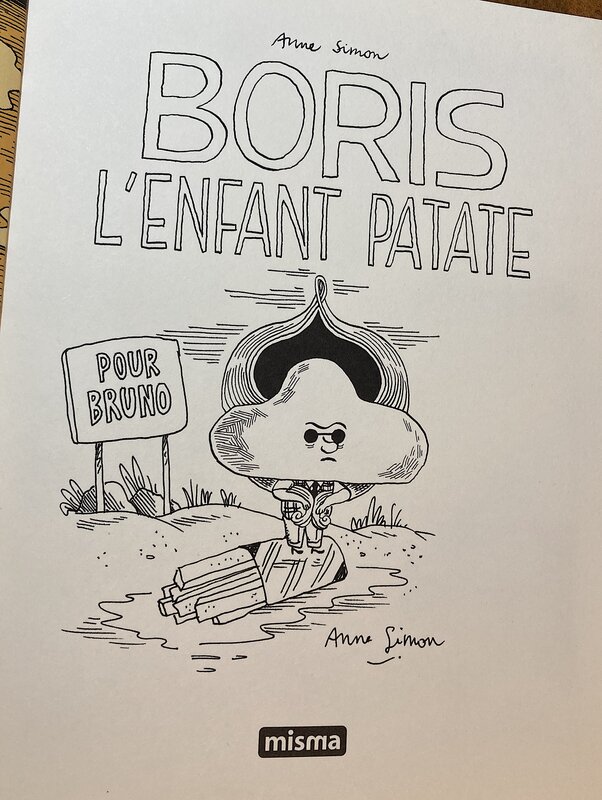 Anne Simon, Boris, l'enfant patate - Dédicace
