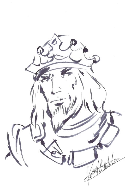 Karel Biddeloo, De Rode Ridder / Le Chevalier Rouge - Sketch