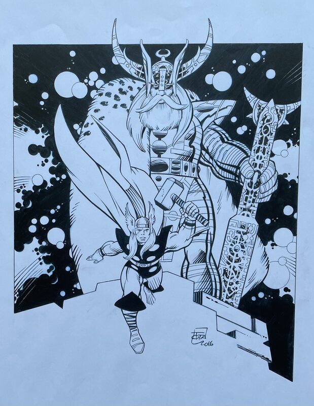 Thor by Ciro Tota, Jack Kirby, Stan Lee - Comic Strip