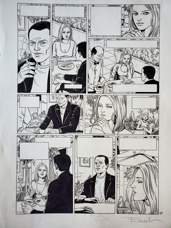 Ersel, DISPARITIONS  T3  RETOUR AUX SOURCES - Comic Strip