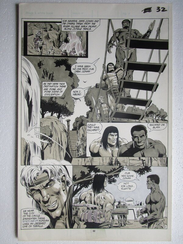 Tom Grindberg, Bob McLeod, Savage Sword of Conan #149, page 32 - Comic Strip