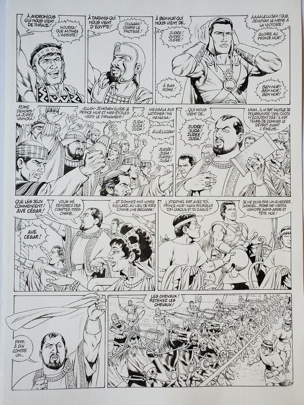 Jean-Yves Mitton, BEN HUR  T3 CHEIK ILDERIM - Comic Strip