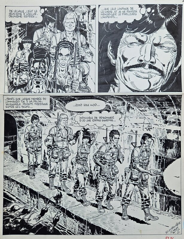 Malik, Jean-Marie Brouyère, 1976 - Archie Cash : Le démon aux cheveux d'ange - Comic Strip