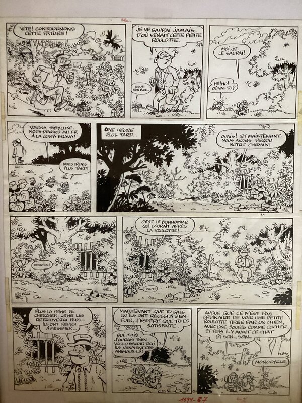For sale - Raymond Macherot, Sybiline et le petit cirque - Comic Strip