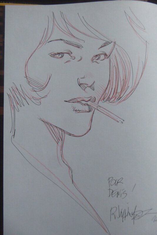 Ralph Meyer, Berceuse assassine t3 - Sketch