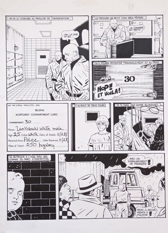 1996 par Chantal Montellier - Planche originale