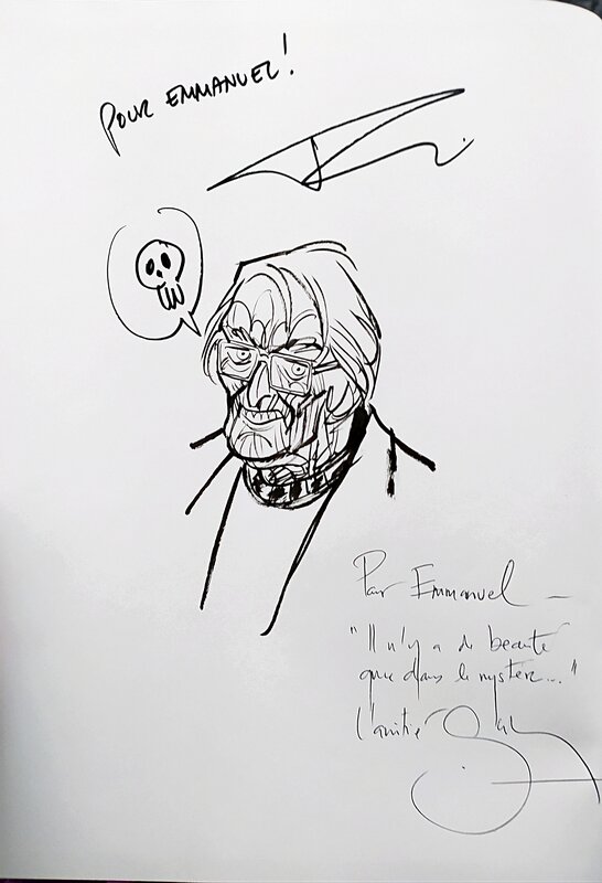 Frederik Peeters, Serge Lehman, Saint-Elme tome4 2023Sept29 - Dédicace