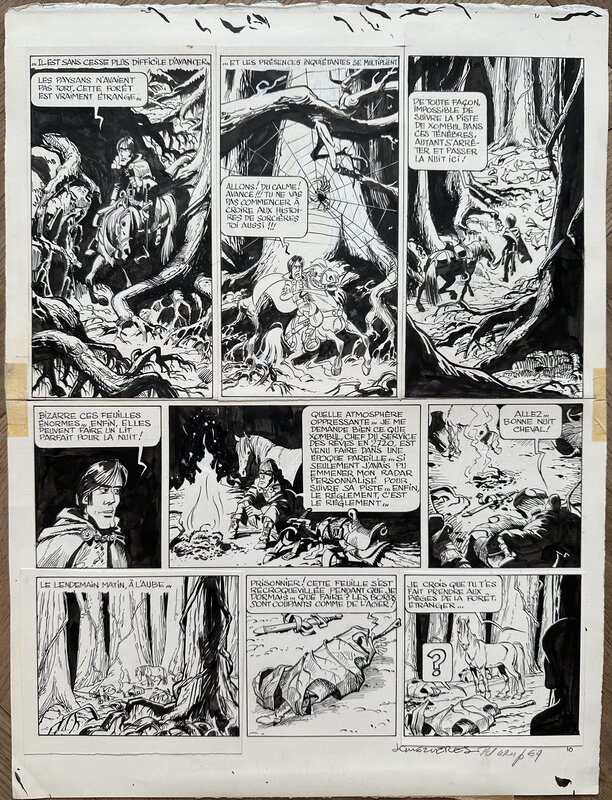 Jean-Claude Mézières - Valérian & Laureline - Les Mauvais Rêves - 1967 - p10 - Comic Strip