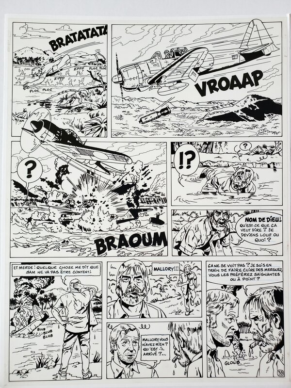 Frédéric Marniquet, LES AVENTURES DE KEN MALLORY, MYSTERES EN BIRMANIE  T2 LA VALLEE DES OMBRES - Comic Strip