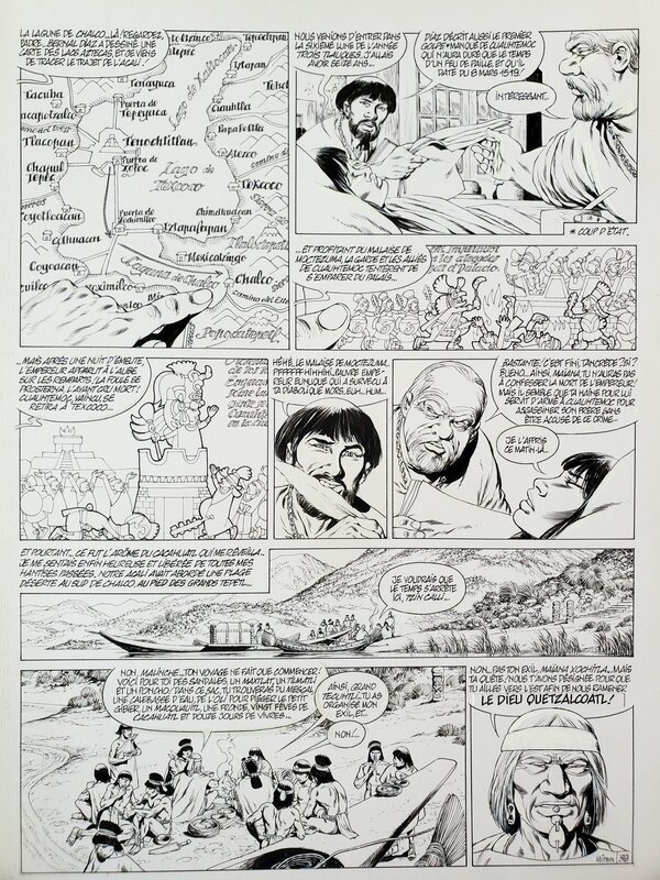 Jean-Yves Mitton, QUETZALCOALT   T4 LE DIEU DES CARAÏBES - Comic Strip