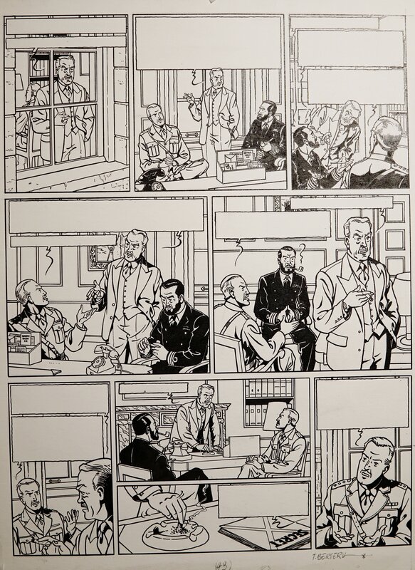 Teun Berserik, Jean Van Hamme, Blake et Mortimer 