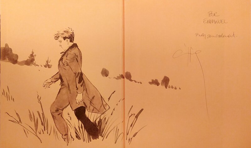 Damien Cuvillier, Voleur de feu, une vie d'Arthur Rimbaud, Livre 1 2023Oct04 - Sketch