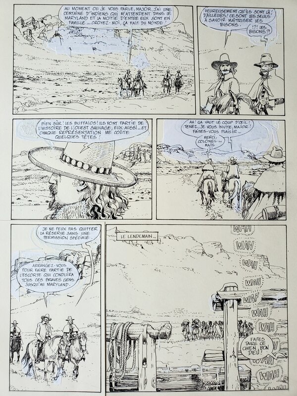 CAMARGUE ROUGE by Michel Faure - Comic Strip
