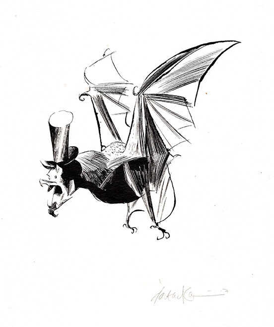 For sale - Ray bradbury, dave mckean THE HOMECOMING book illustration - Original Illustration