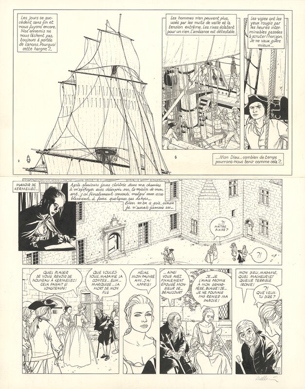 For sale - L'epervier by Patrice Pellerin - Comic Strip