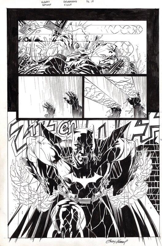 Grant morrison, andy kubert batman issue 664, pg 14 - Planche originale