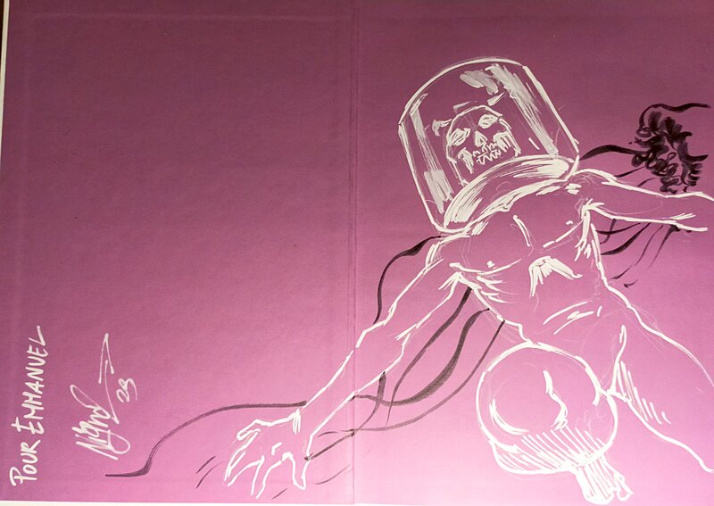Maria Nigna Riccio, Jellyfish, Nigna's nightmares postscript n1 2023Oct06 - Sketch