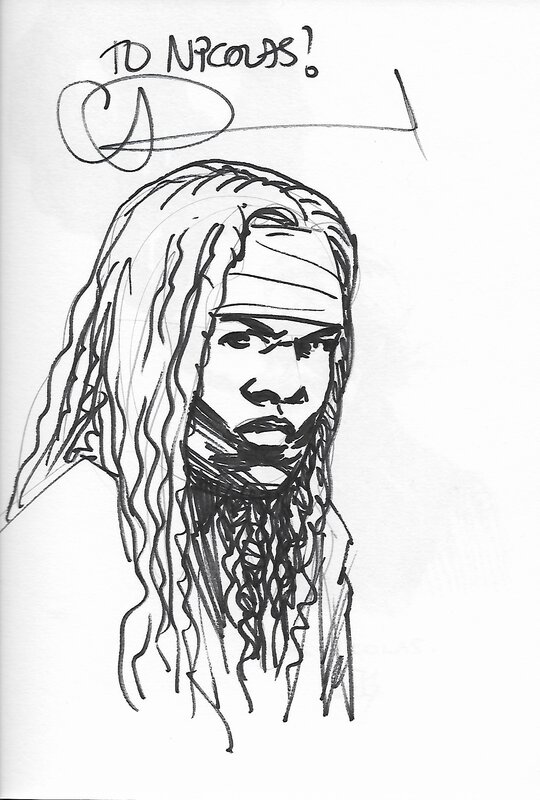 Adlard - The Walking Dead - Sketch