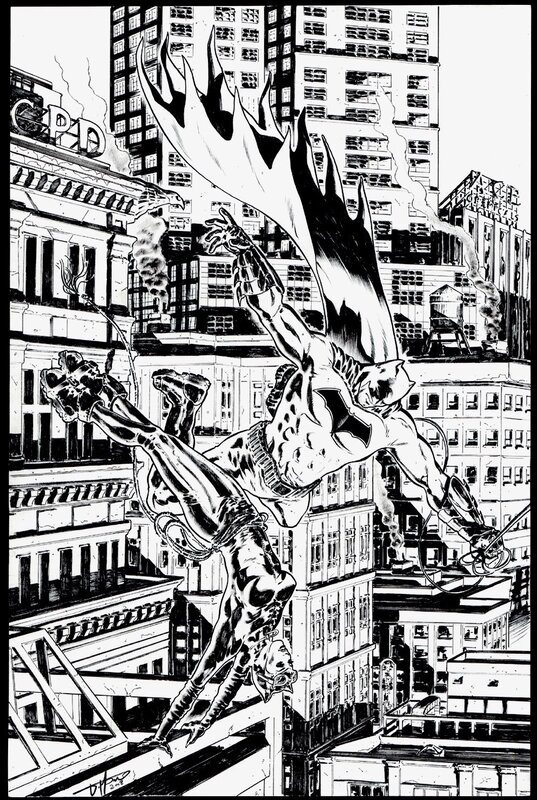 Batman 37 by Giovanni Timpano - Original Cover