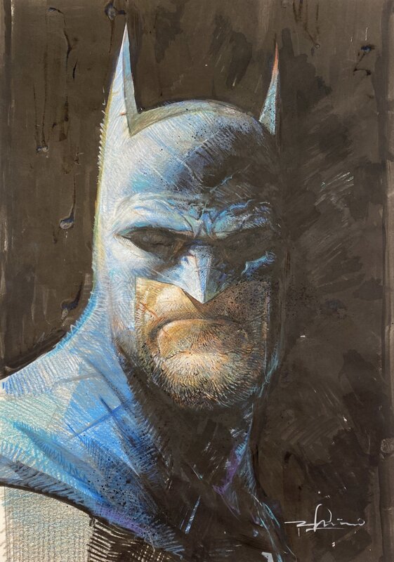 Batman Commission par Gerardo Zaffino - Planche originale