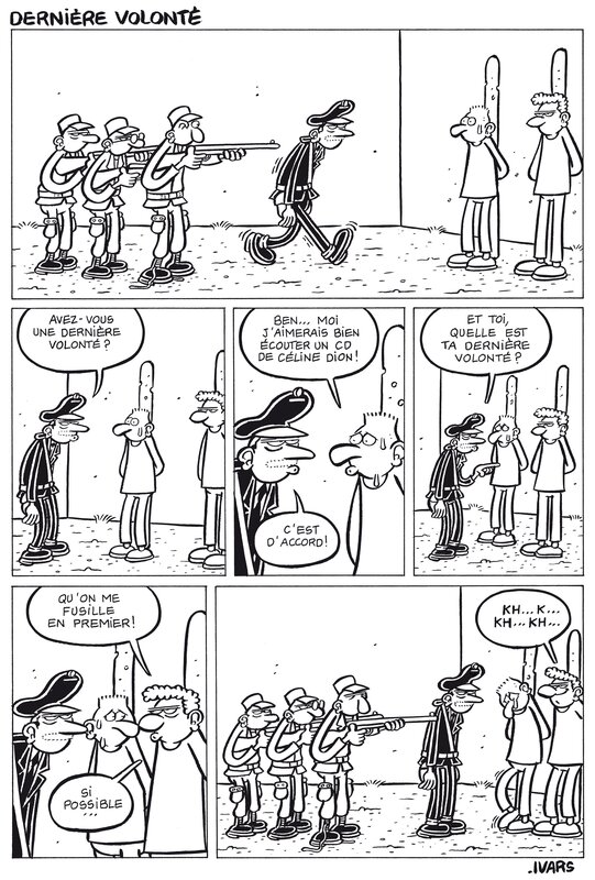For sale - Dernière volonté by Éric Ivars - Comic Strip