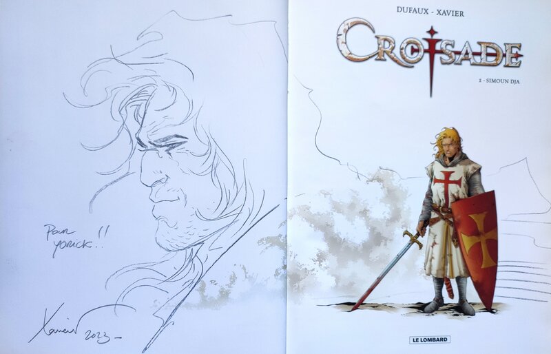 Philippe Xavier, Croisade T.1 Simoun Dja - Dédicace