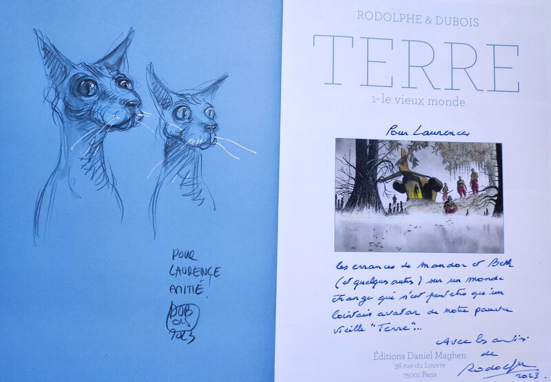 Christophe Dubois, Rodolphe, Terre T.1 Le vieux monde - Sketch