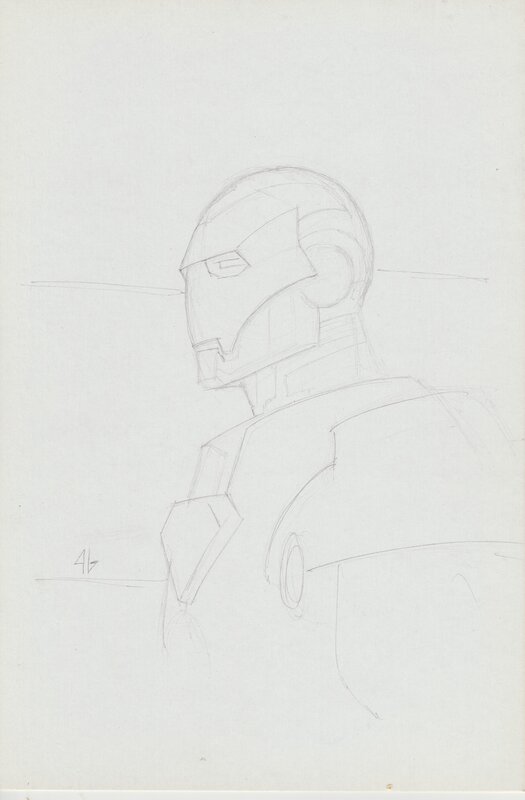 Iron Man par Adi Granov - Dédicace