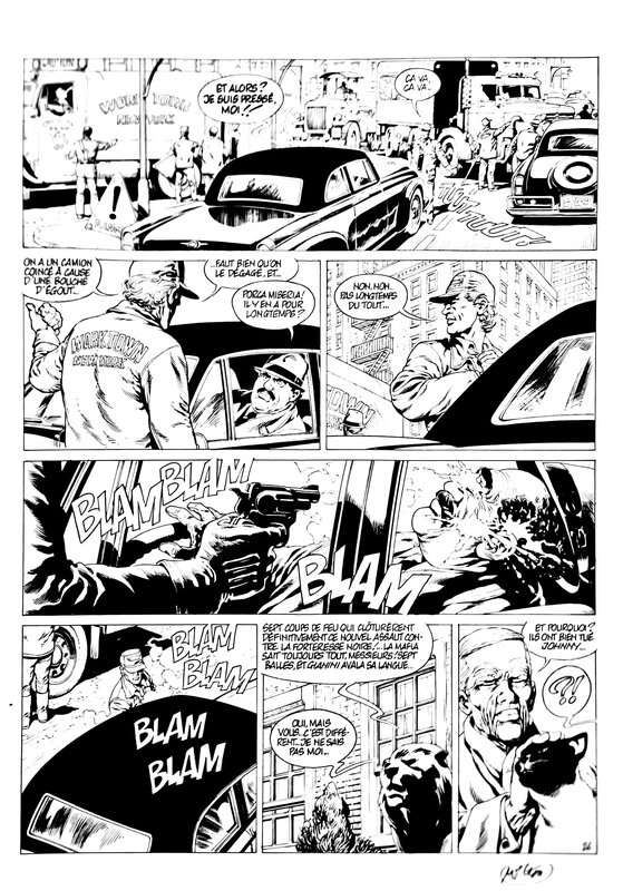 Jean-Yves Mitton, François Corteggiani, De Silence et de Sang - tome 10 Dans le Courant Sans Fin planche 26 - Comic Strip
