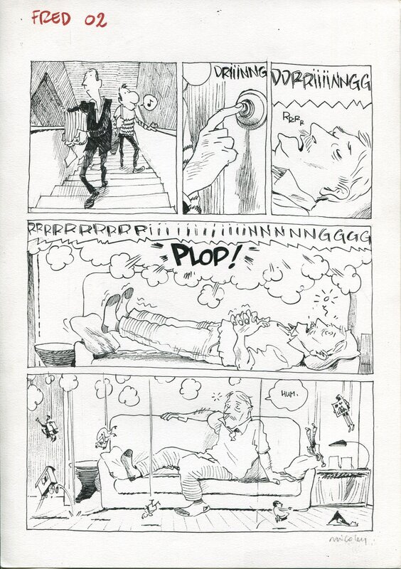 For sale - Nicoby, Eric Aeschimann, La révolution Pilote Fred 02 - Comic Strip