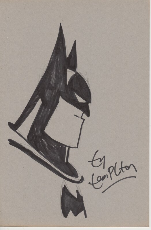 Batman by Ty Templeton - Sketch